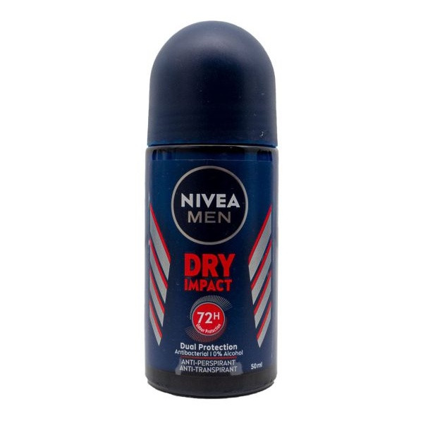 مام رول ضد تعریق مردانه نیوا مدل درای ایمپکت Nivea Dry Impact for men 72h