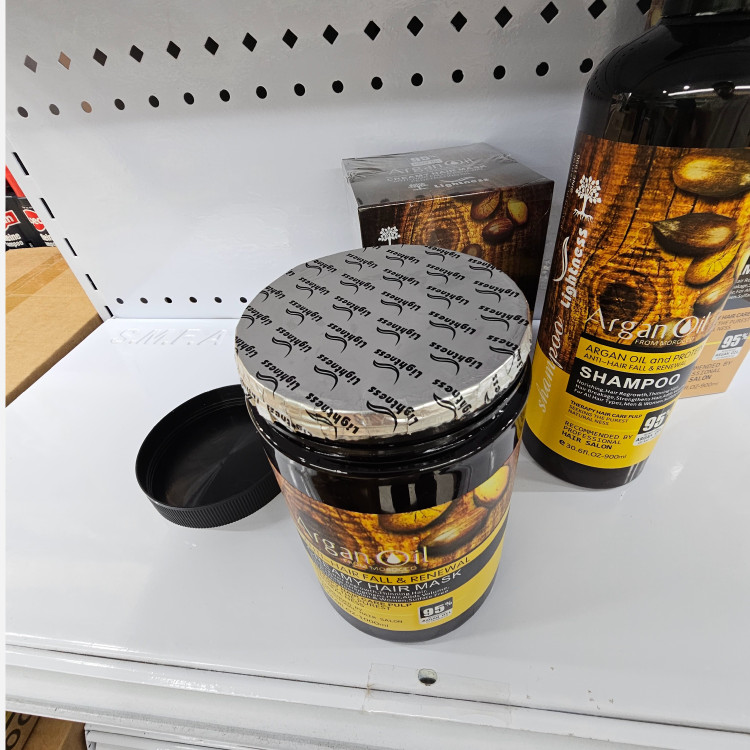 پک 3 عددی لایتنس روغن ارگان ماسک و شامپو